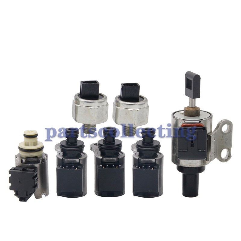 CVT Transmission Valve Body Solenoid Sensor Kit JF011E RE0F10A F1CJA For Nissan