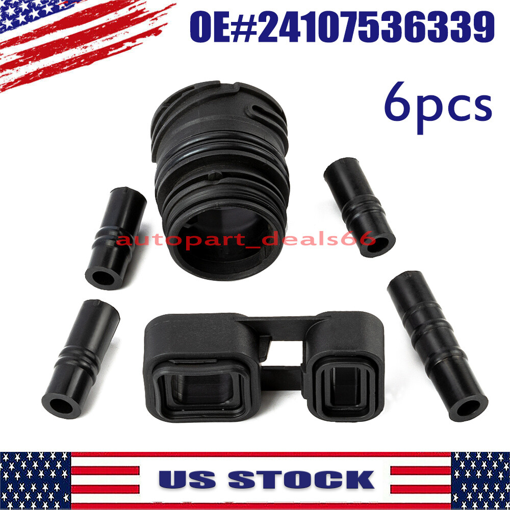 6pcs For BMW Valve Body to case Sleeve Seal kit Mechatronic Kit ZF 6HP19 6HP21