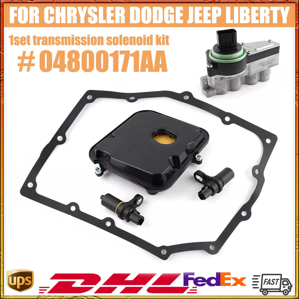 42RLE Transmission Shift Solenoid Block Pack Kit For Chrysler Dodge Jeep Liberty