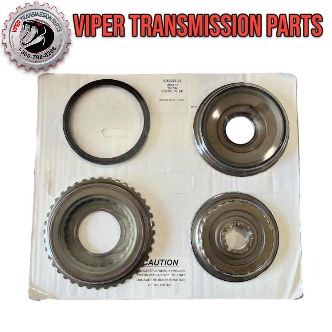 Toyota U760E Transmission Molded Piston Kit 2008-UP (K75900S-99)
