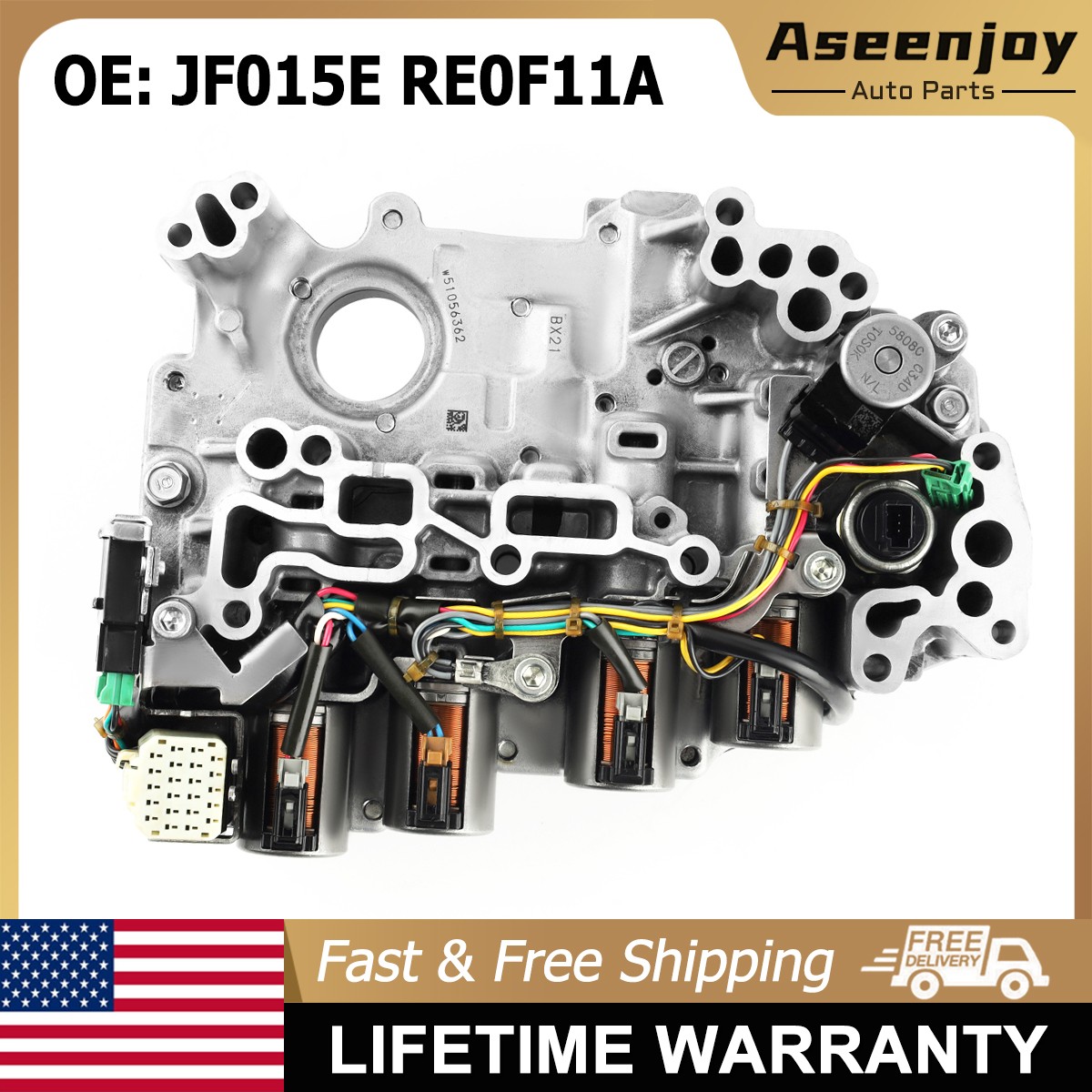 JF015E RE0F11A CVT Transmission Valve Body for Nissan Sentra 2013-2015 L4 1.8L