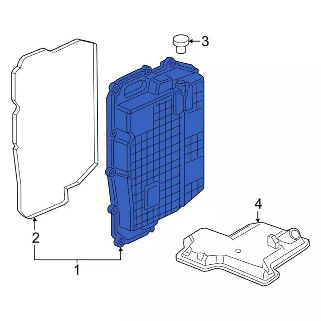 Genuine Ford Side Cover JM5Z-7G004-A