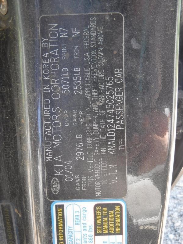 Automatic Transmission 3.5L 6 Cylinder Fits 04-06 AMANTI 16046979