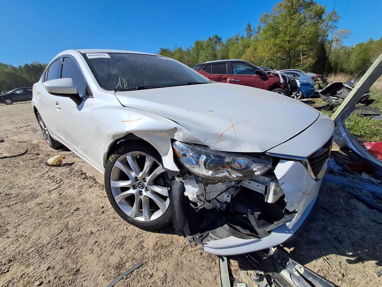 Automatic Transmission 2.5L Fits 14-15 MAZDA 6 2922438