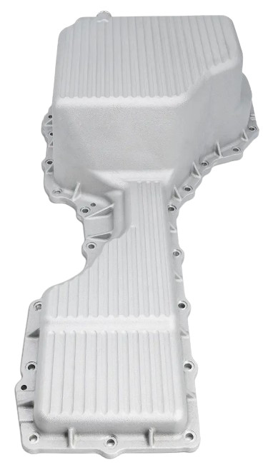 PPE Raw Deep Aluminum Transmission & Oil Pan Kit For 2017-2019 GM 6.6L Duramax