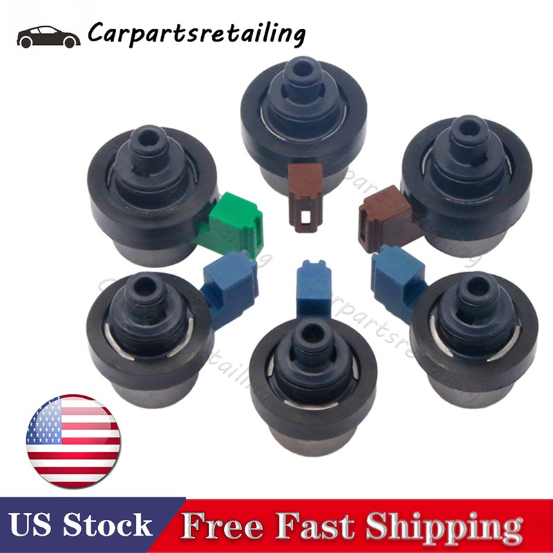 6PCS For Subaru Forester 2.5 Outback 4EAT Transmission Solenoids Kit 31705-AA440