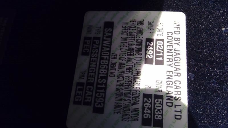 Automatic Transmission 5.0L Without Supercharged Option Fits 10-12 XF 900402