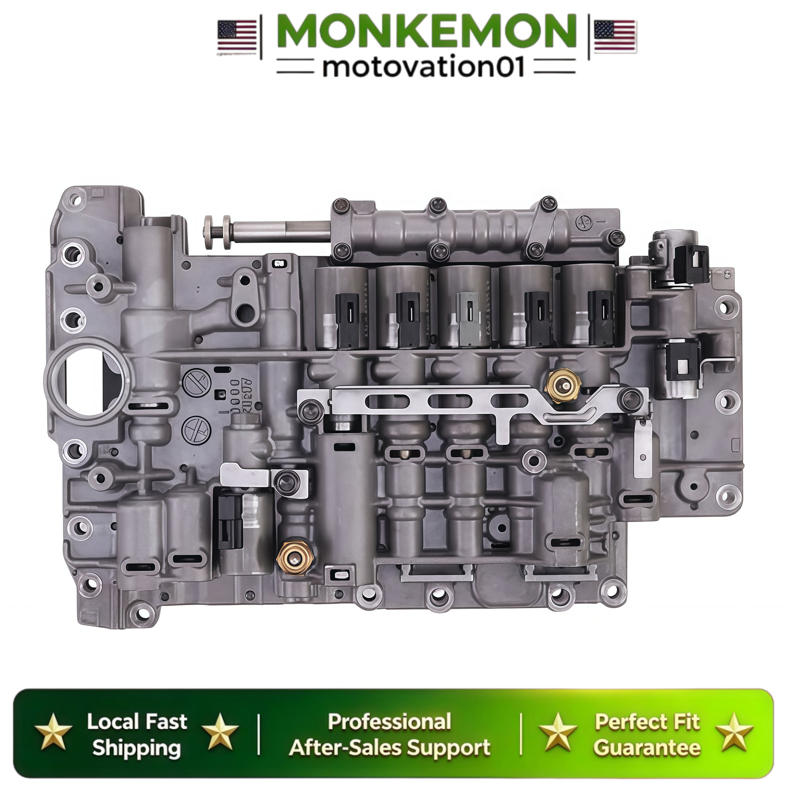 09D TR60-SN TRANSMISSION VALVE BODY W/ PRESSURE SWITCH FOR AUDI Q7 TOUAREG 02-11
