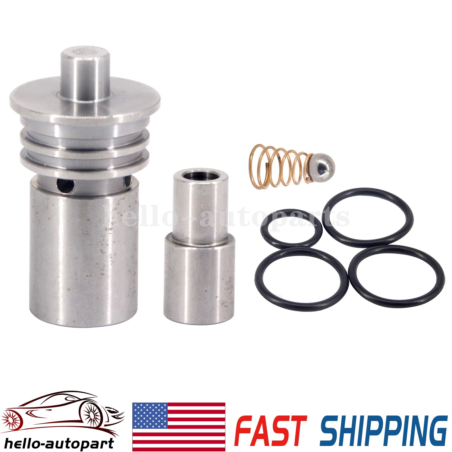Transmission Cooling System Upgrade Kit Flow Bypass Valve Kit For GM 6L80 STL010