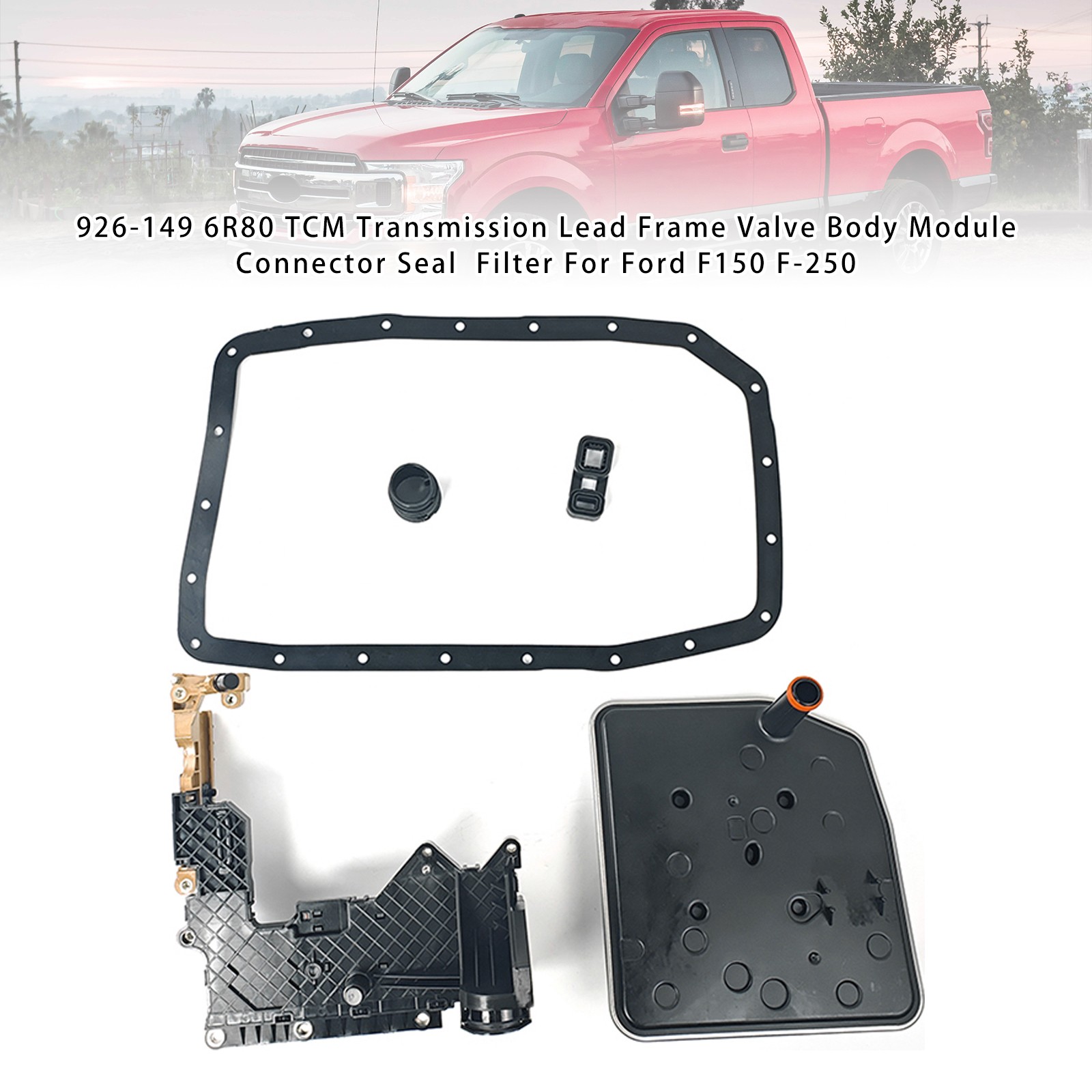 🚗TCM Transmission Lead Frame Valve Body Module Connector Seal Filter For Ford
