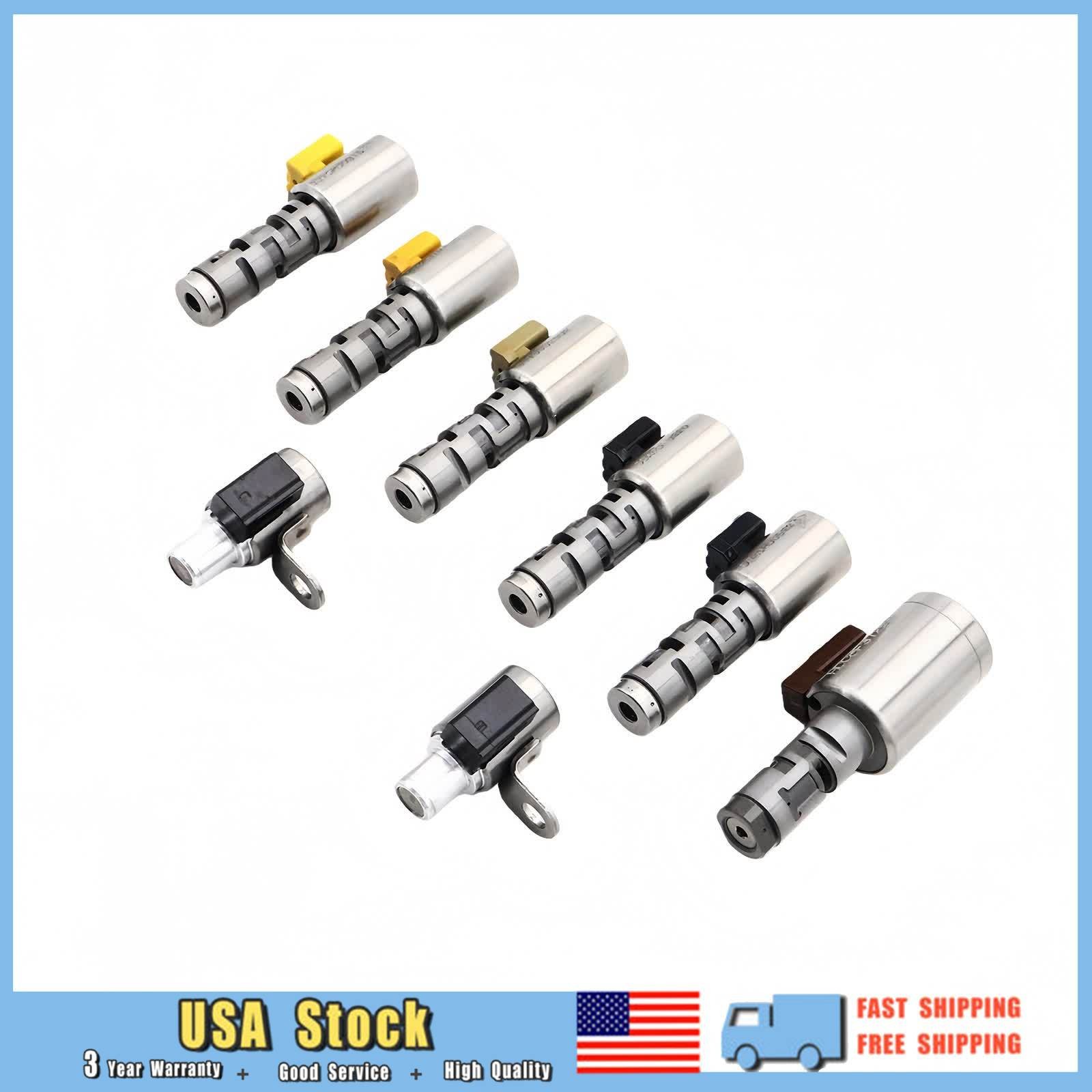8Pcs Transmission Solenoid Small Valve Fit 03-08 Audi TT 05-10 VW Jetta 09G 6spd