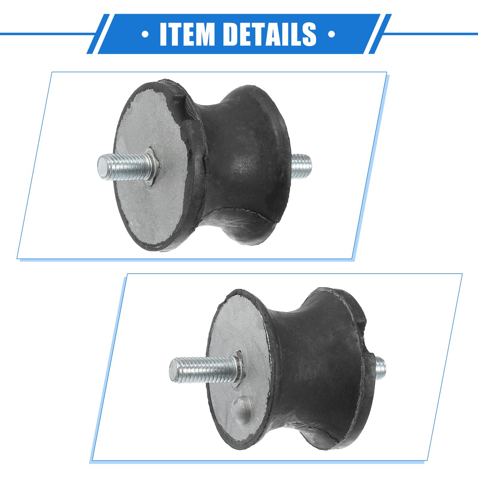 Automatic Transmission Mounting TWO Custom for BMW 1 Series M 2011 Black Metal