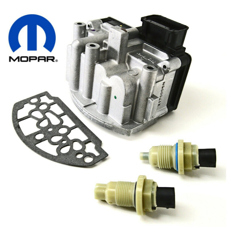 A604 41TE Transmission Shift Solenoid & Input/Output Speed Sensors OEM Mopar