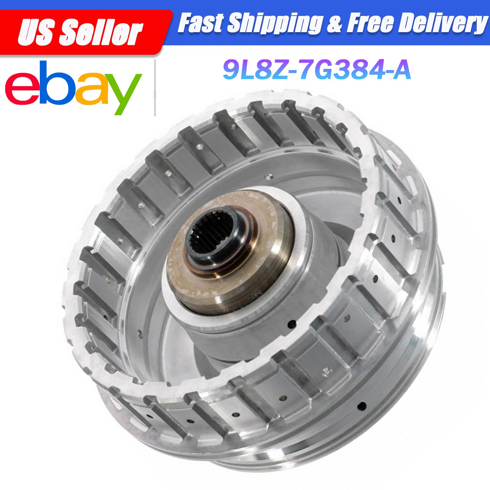 9L8Z-7G384-A Transmission Ring Tower & Drum 4-5-6 Clutch Housing For Ford 6F35
