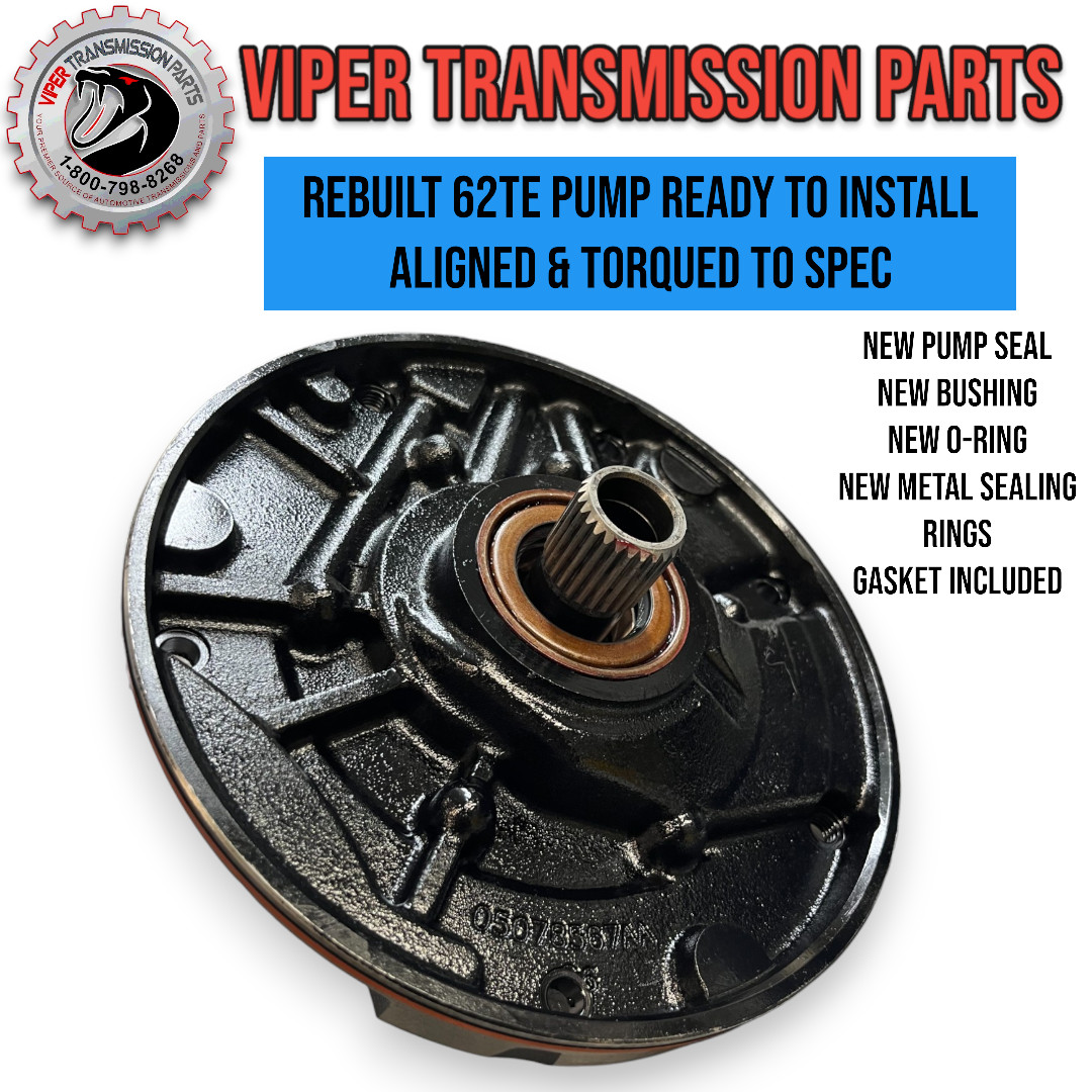 Dodge Chrysler 62TE Transmission Pump Rebuilt 2007-UP