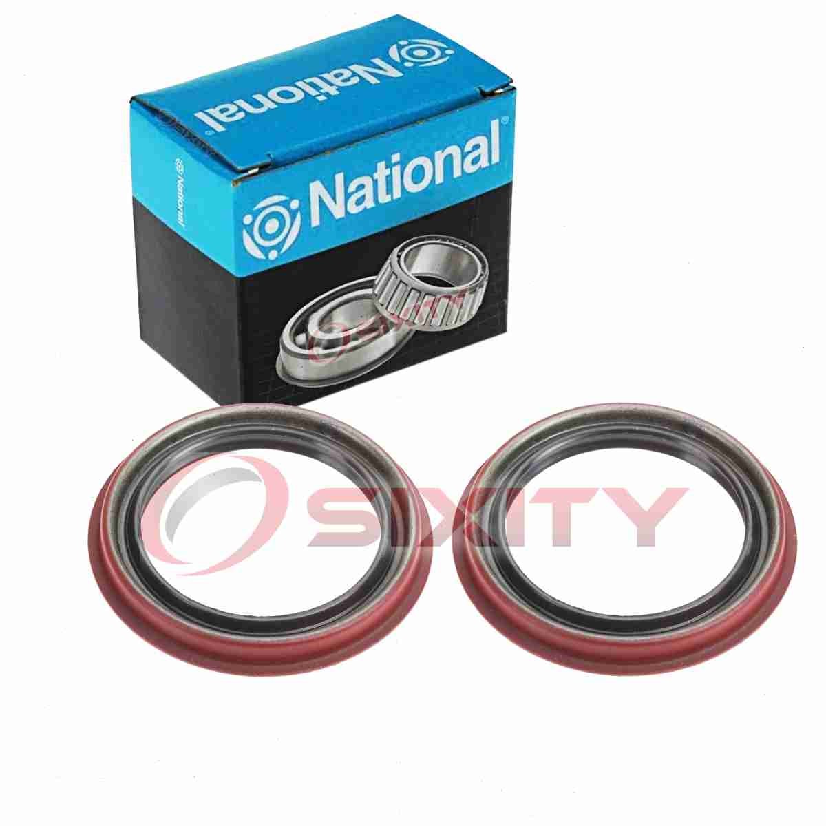 2 pc National Front Inner Wheel Seals for 1962-1974 Ford Galaxie 500 hb