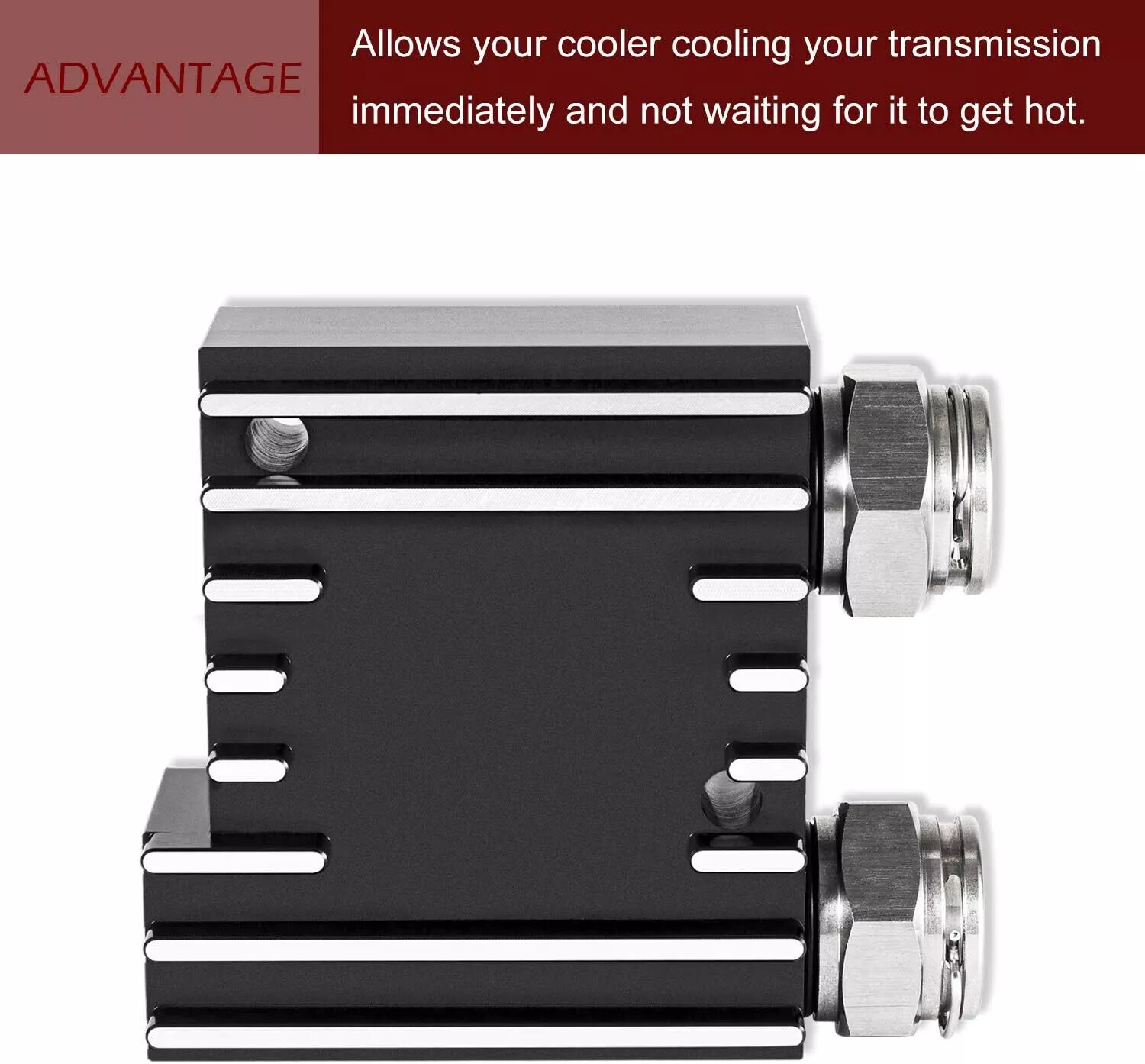 Thermal Bypass For 2013-2018 Dodge Ram 6.7L Cummins 68RFE Transmission Cooler