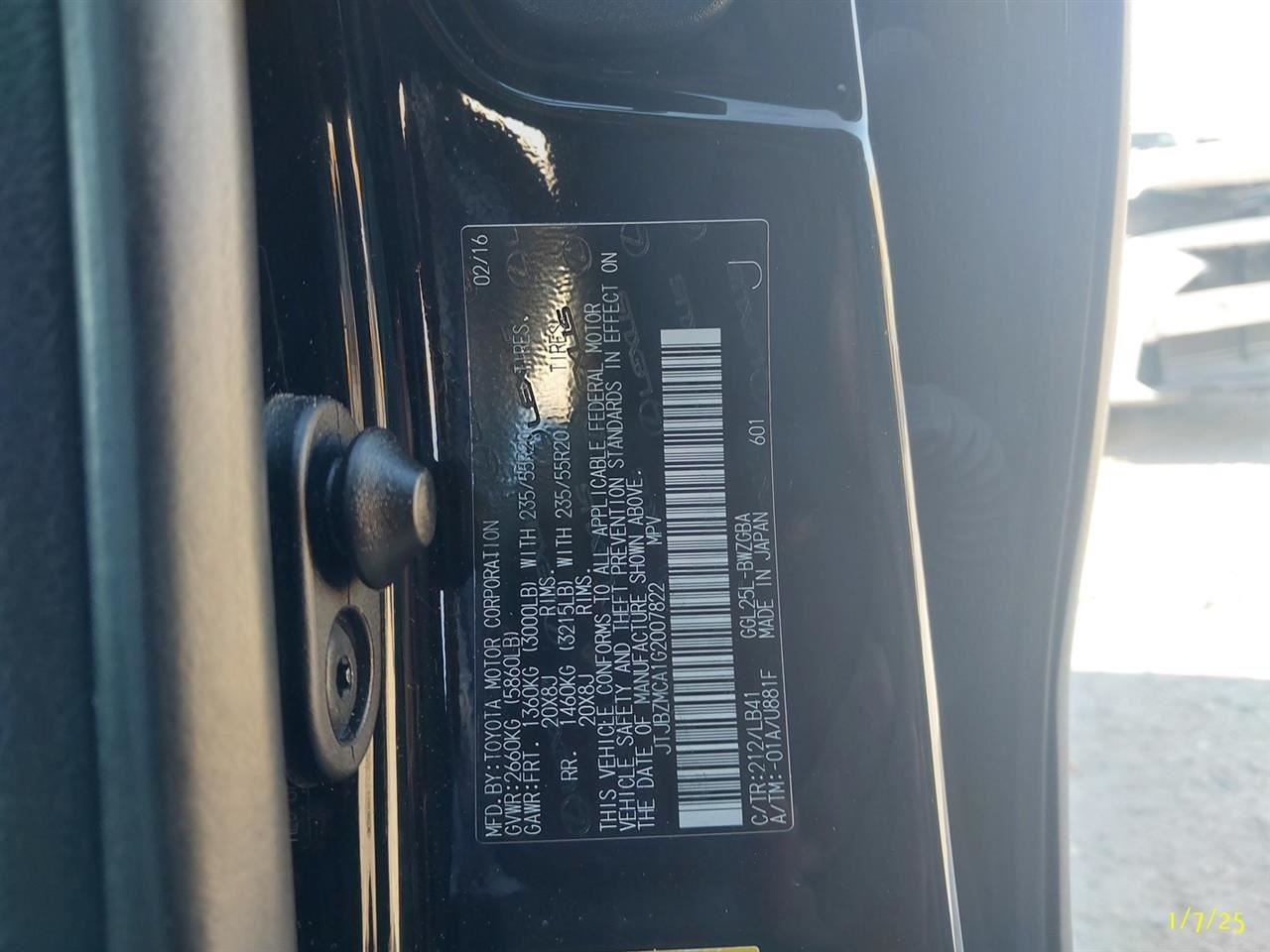 Automatic Transmission AWD Fits 16-22 LEXUS RX350 3588371