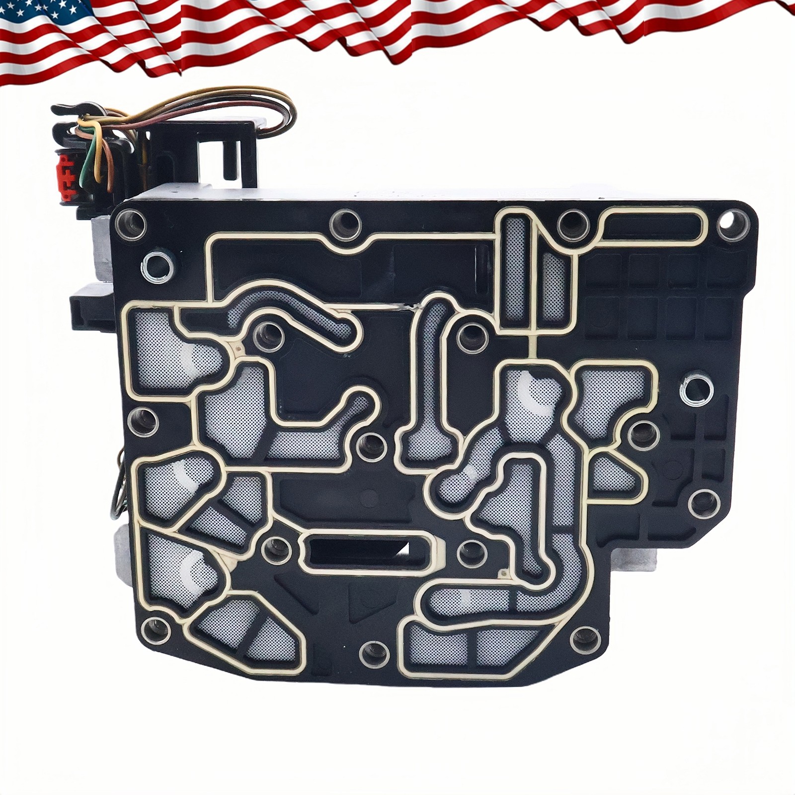 62TE Trans Shift Solenoid Block Filter Kit For 12-15 Ram C/V 68376696AA 4-Piece