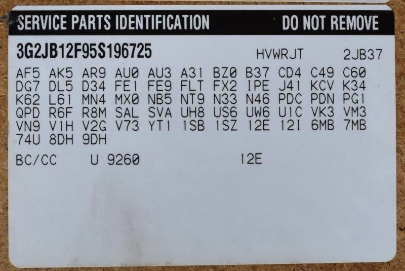 Automatic Transmission 2.2L From 6/16/04 120,100 miles Fits 05 CAVALIER 1327107