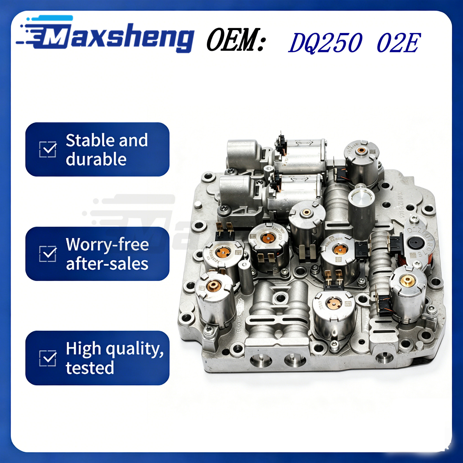 6 Speed DSG Transmission Valve Body for VW Audi Skoda Seat 2004-2018 02E325093