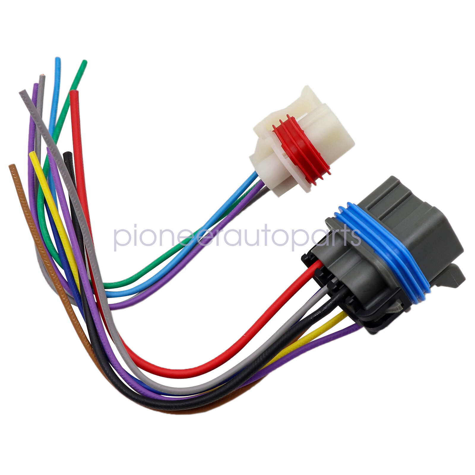 2PCS Neutral Safety Switch Connector Wire Harness 7-PIN &4-PIN For Chevrolet GMC