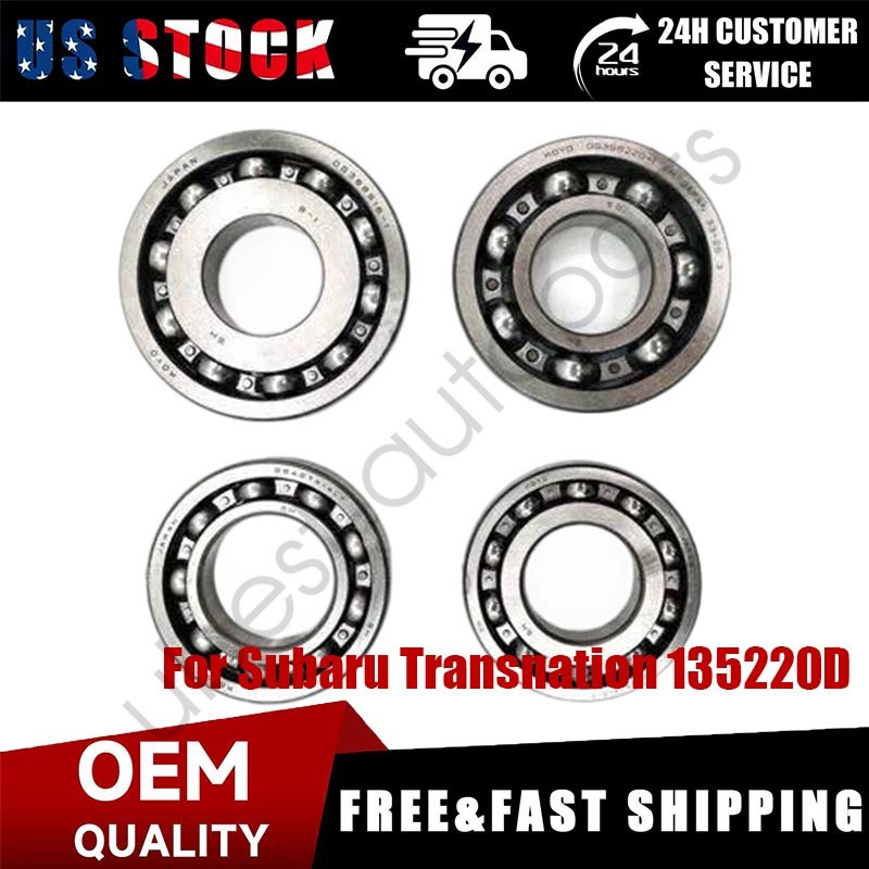 4PCS TR580 Bearings Kit 135220D for Subaru Auto Transmission F8