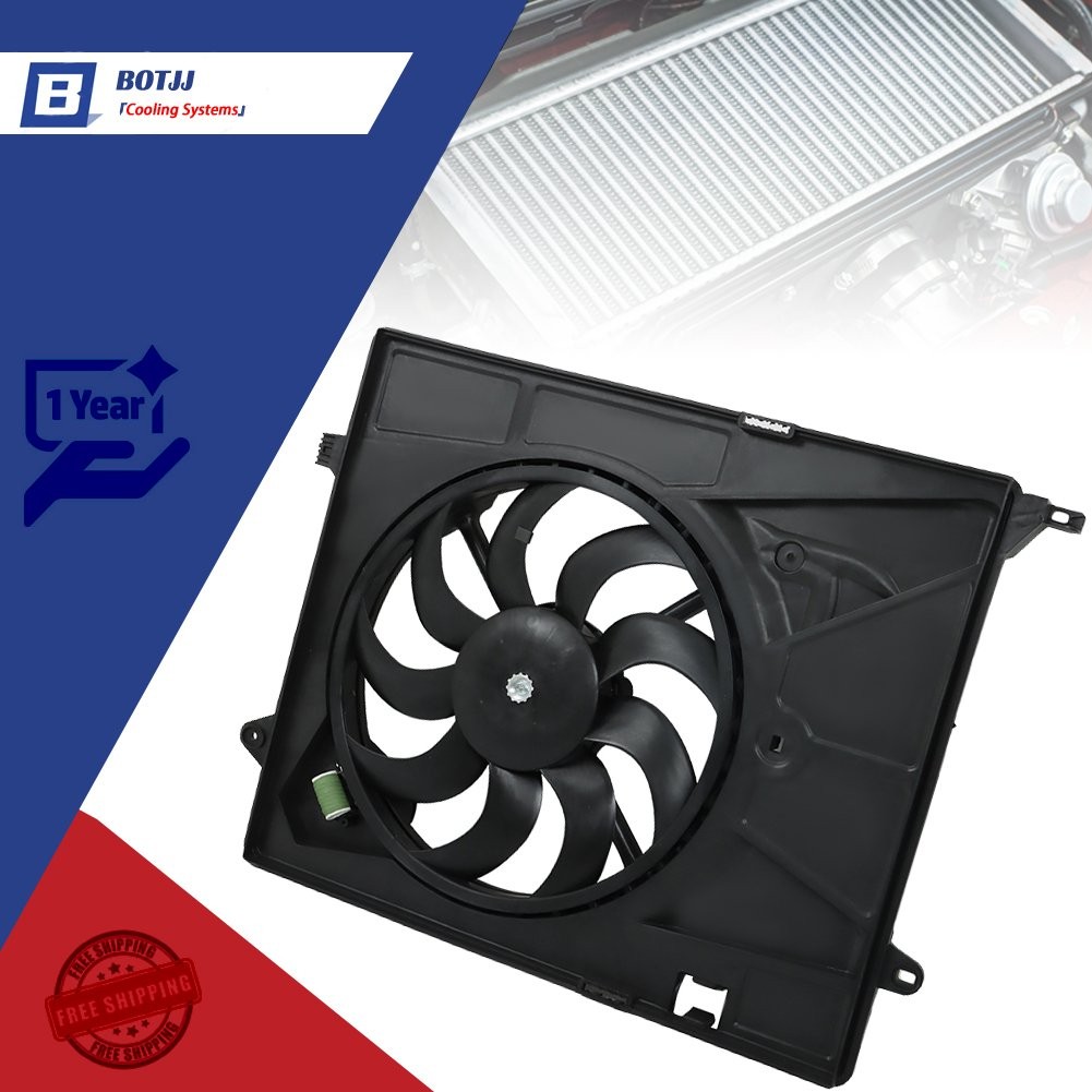 For 2014-2019 2020 Chevrolet Trax 1.4L 4 Cyl Radiator Cooling Fan 95392642
