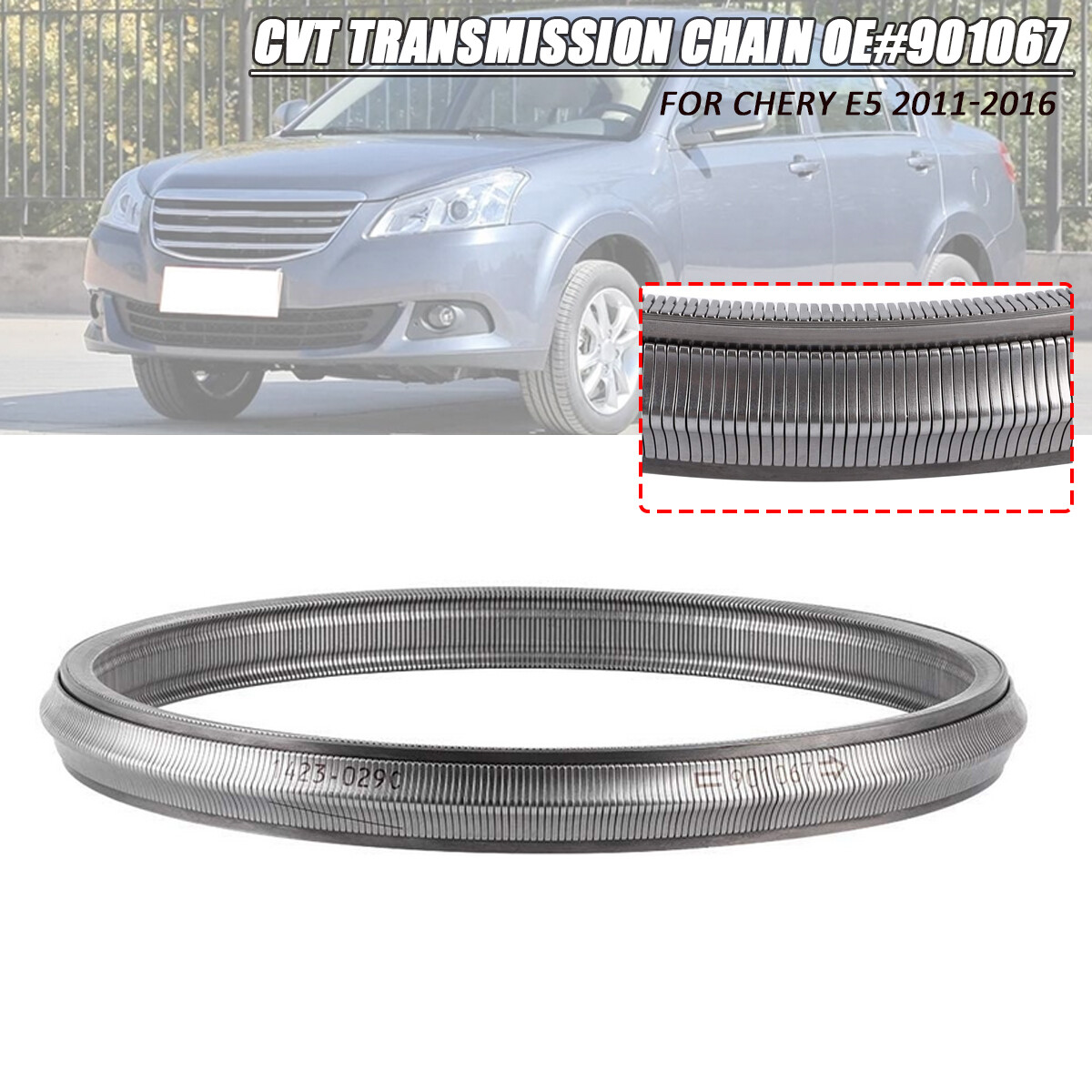 CVT Transmission Chain 901067 RE0F11A JF015E Accessory for Chery E5 2011-2016