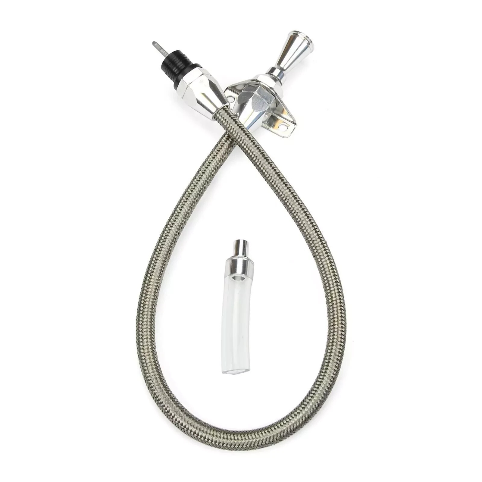 Lokar TD-34L60EFM Hi-Tech Flexible Braided Stainless Transmission Dipstick