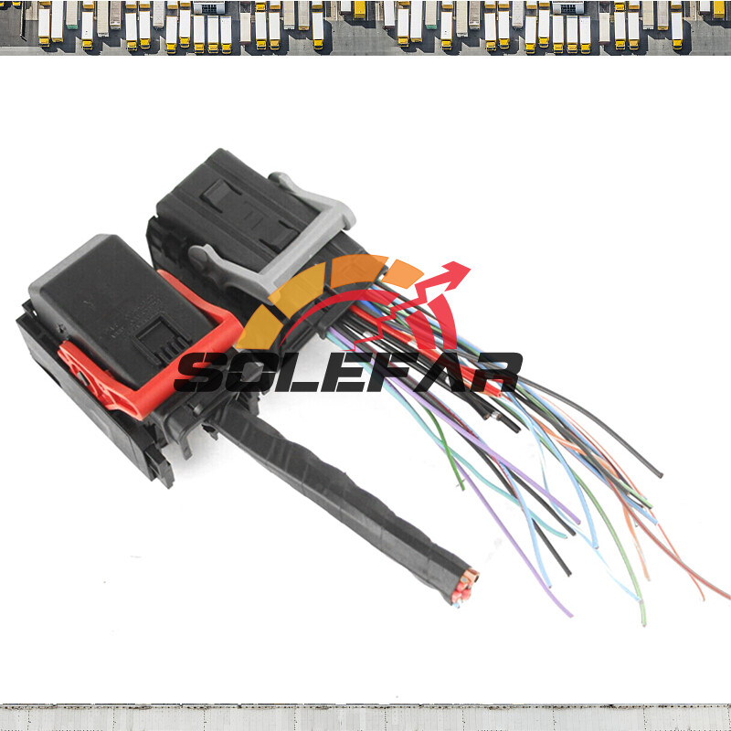 2Pcs For Ford Focus Fiesta Transmissions control unit (TCU) connector 6DCT250