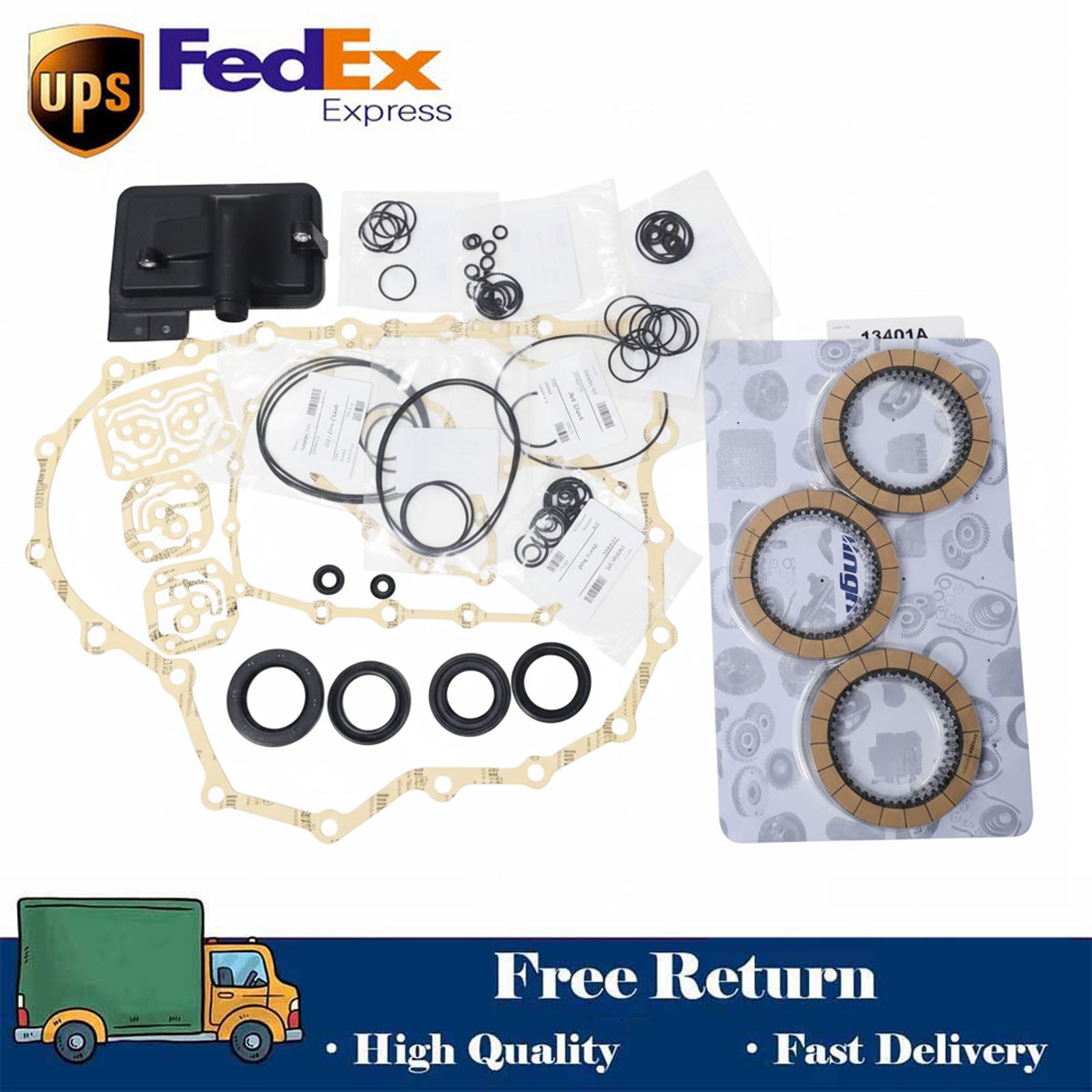 For Honda Accord BCLA MCLA CM4 Rebuild Transmission Overhaul Filter Friction Kit