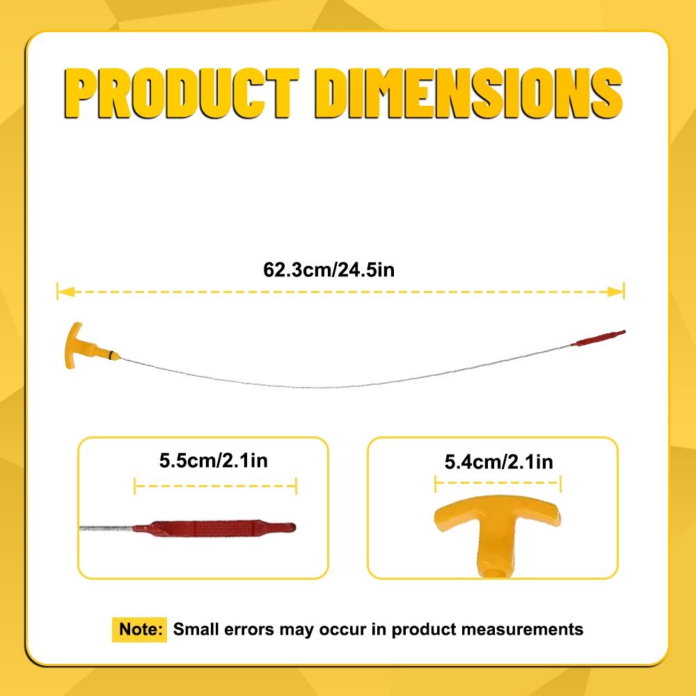 Pack of 1 For Hyundai Elantra 2011-20 Car Oil Dipstick 26611-2E021 26611-2E022