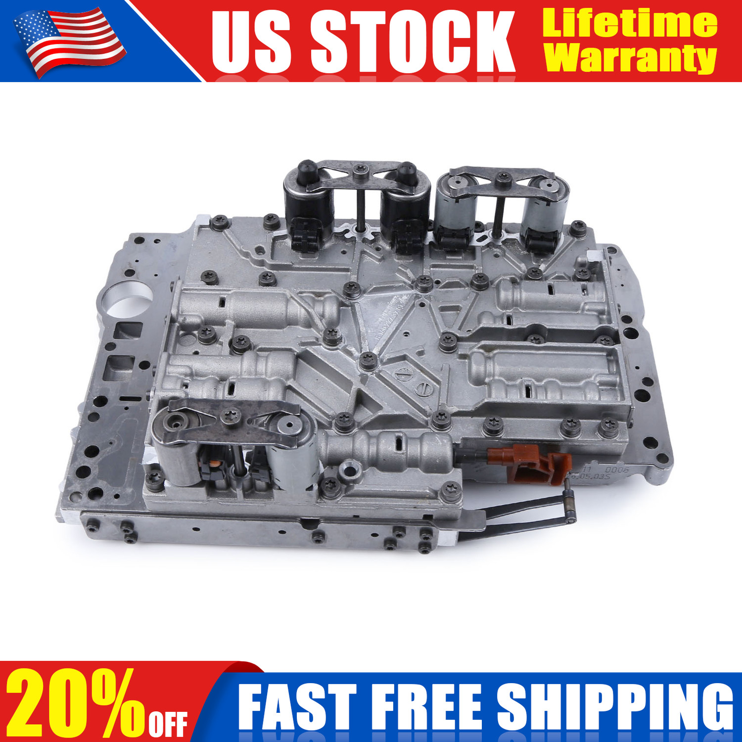 TRANSMISSION VALVE BODY WITH 6PCS SOLENOID FOR CHRYSLER FOR MERCEDES-BENZ 722.6