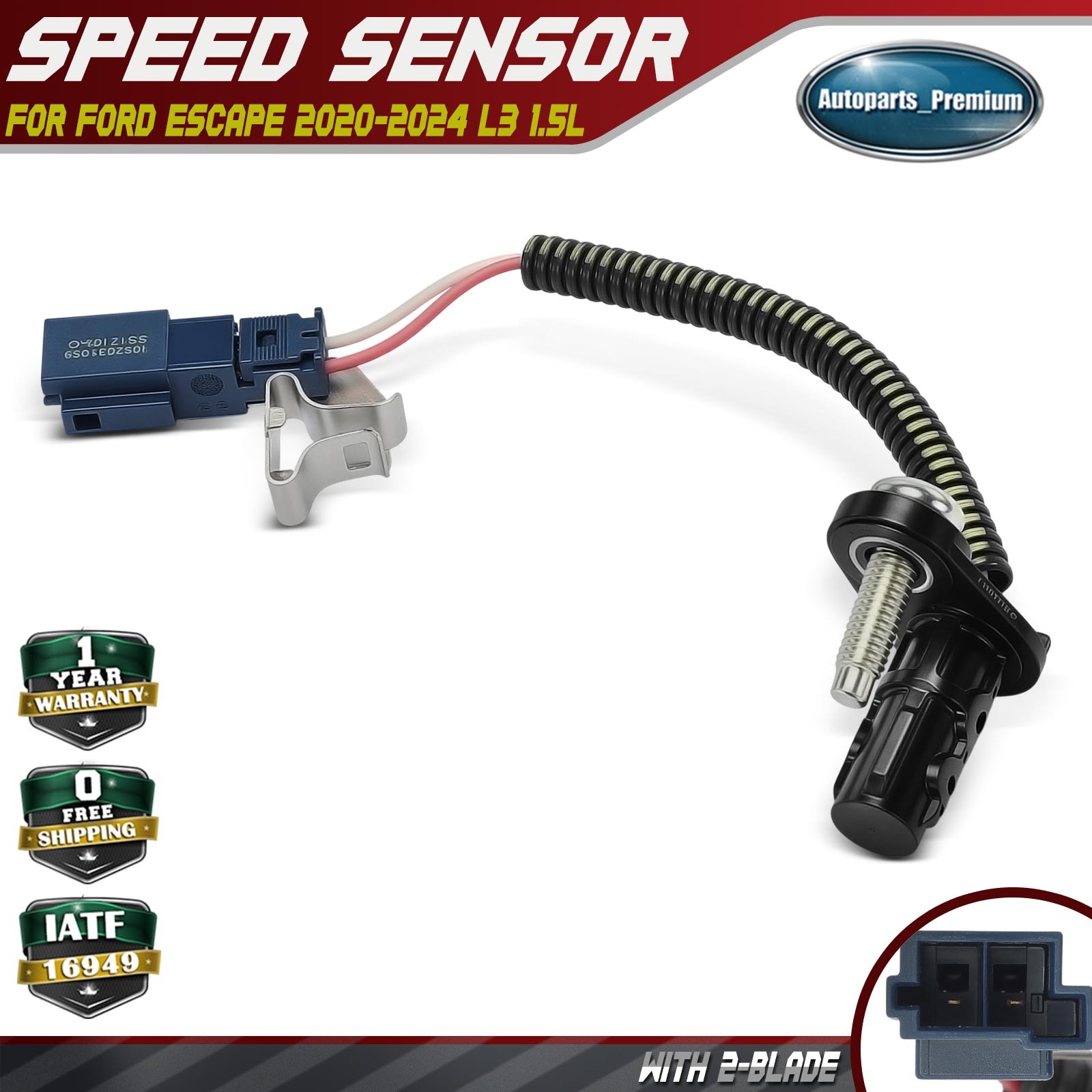 Vehicle Speed Sensor for Ford Escape 2020-2024 L3 1.5L Turbocharged J1KZ7H103A