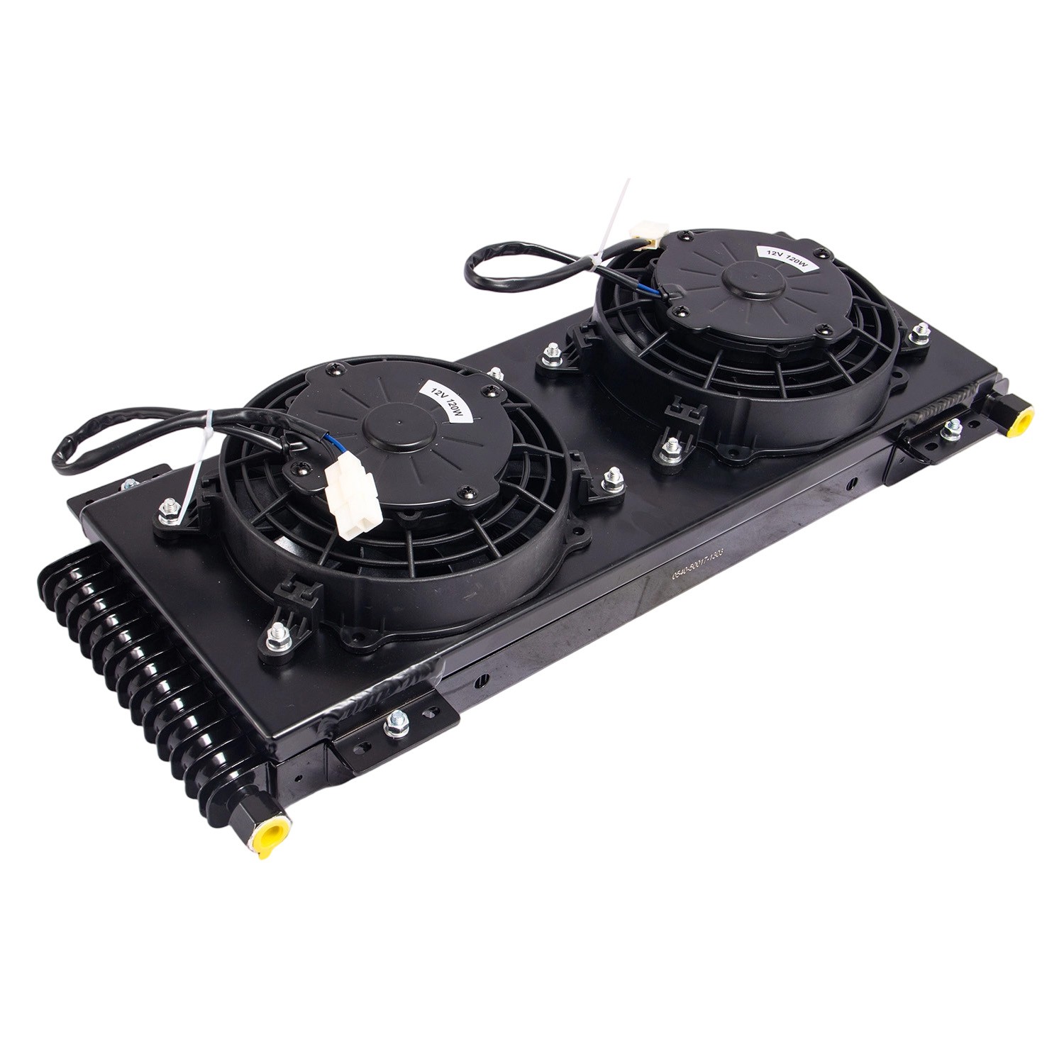 LPD47391 Aluminum Transmission Oil Cooler & Shroud Fans For GVW Max 40,000 40K