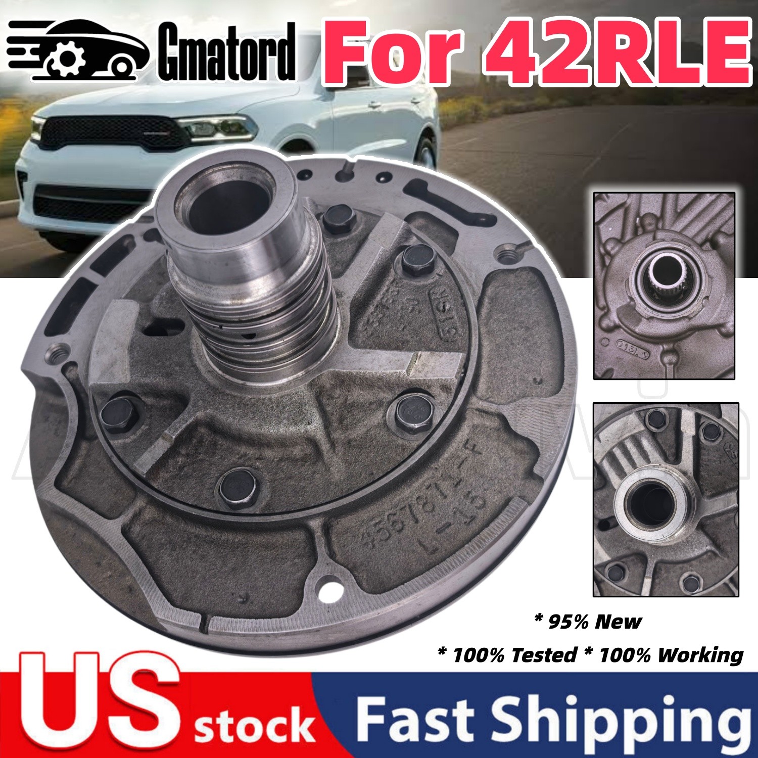 4-Speed Transmission Oil Pump 42RLE for Chrysler Dodge Jeep Mitsubishi RWD / 4WD