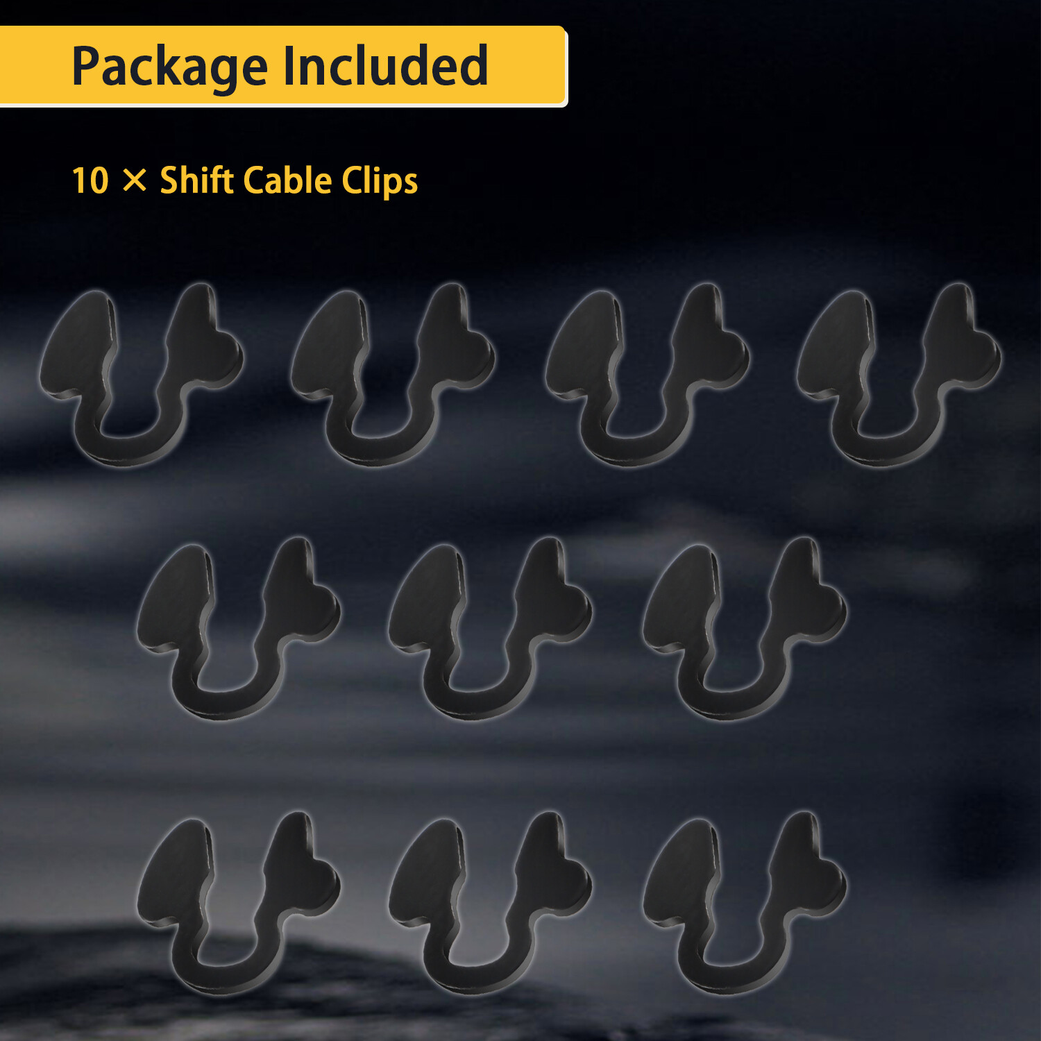 10x Transmission Shifter Cable Retainer Clips for GMC Sierra Chevrolet Silverado