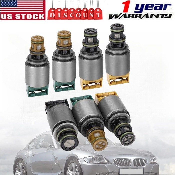 7x 6HP19 6HP26 6HP32 TRANSMISSION SOLENOID KIT Fit FOR BMW X3 X5 AUDI A6 A8 Q7