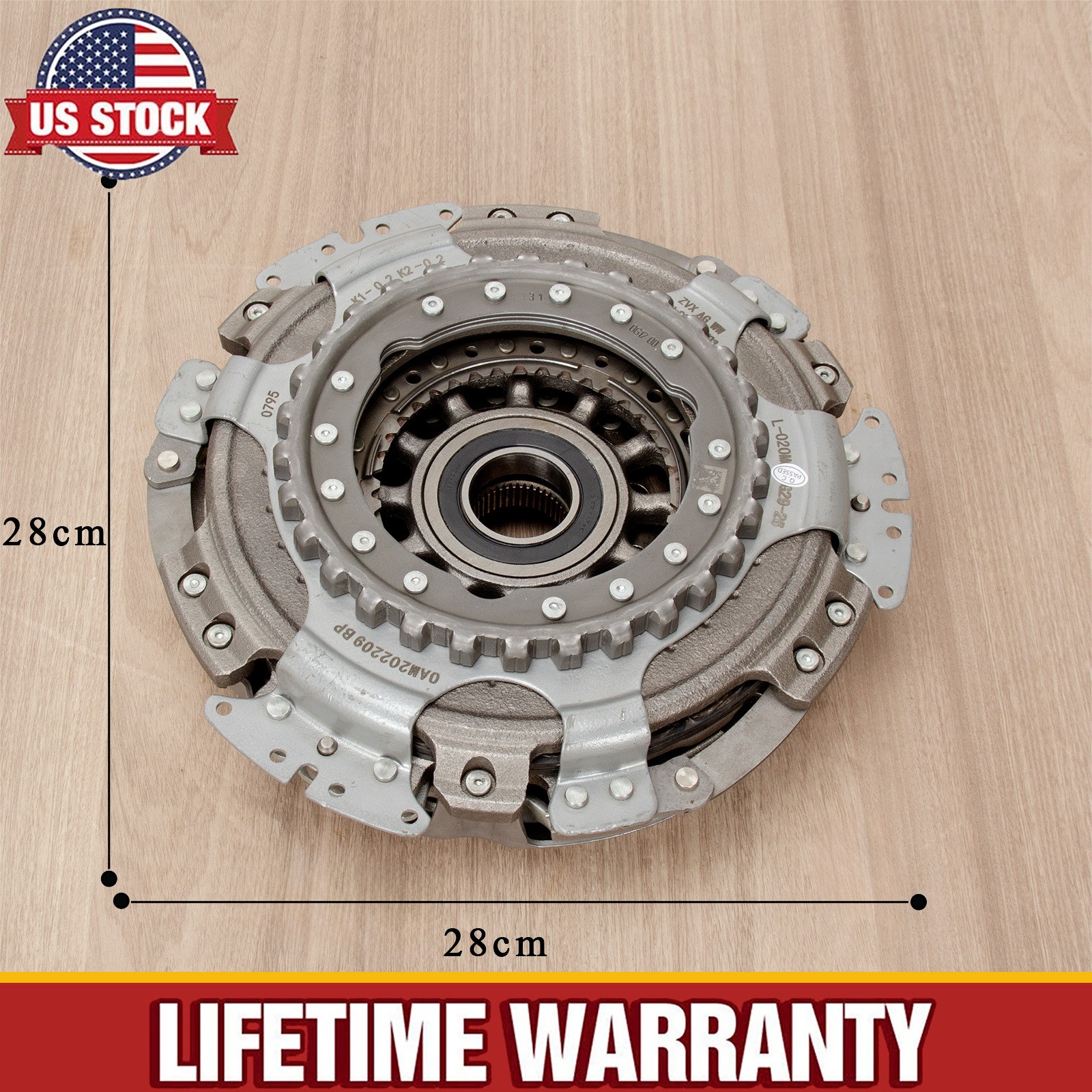 0AM DQ200 DSG Transmission LUK Dual Clutch Kit 602000600 For Jetta A3 TT 7-Speed
