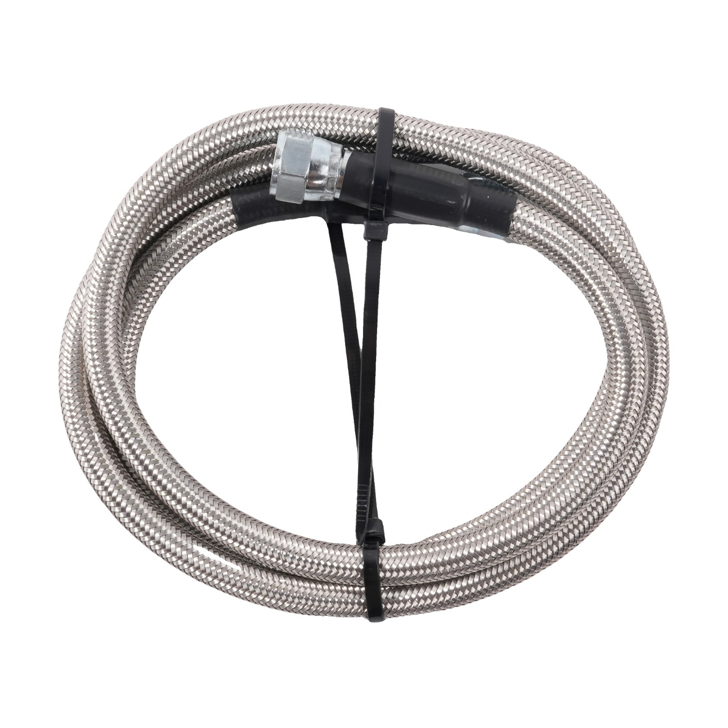 Fit For TH350 700R4 TH400 52″ Length SS Braided Transmission Cooler Hose Lines