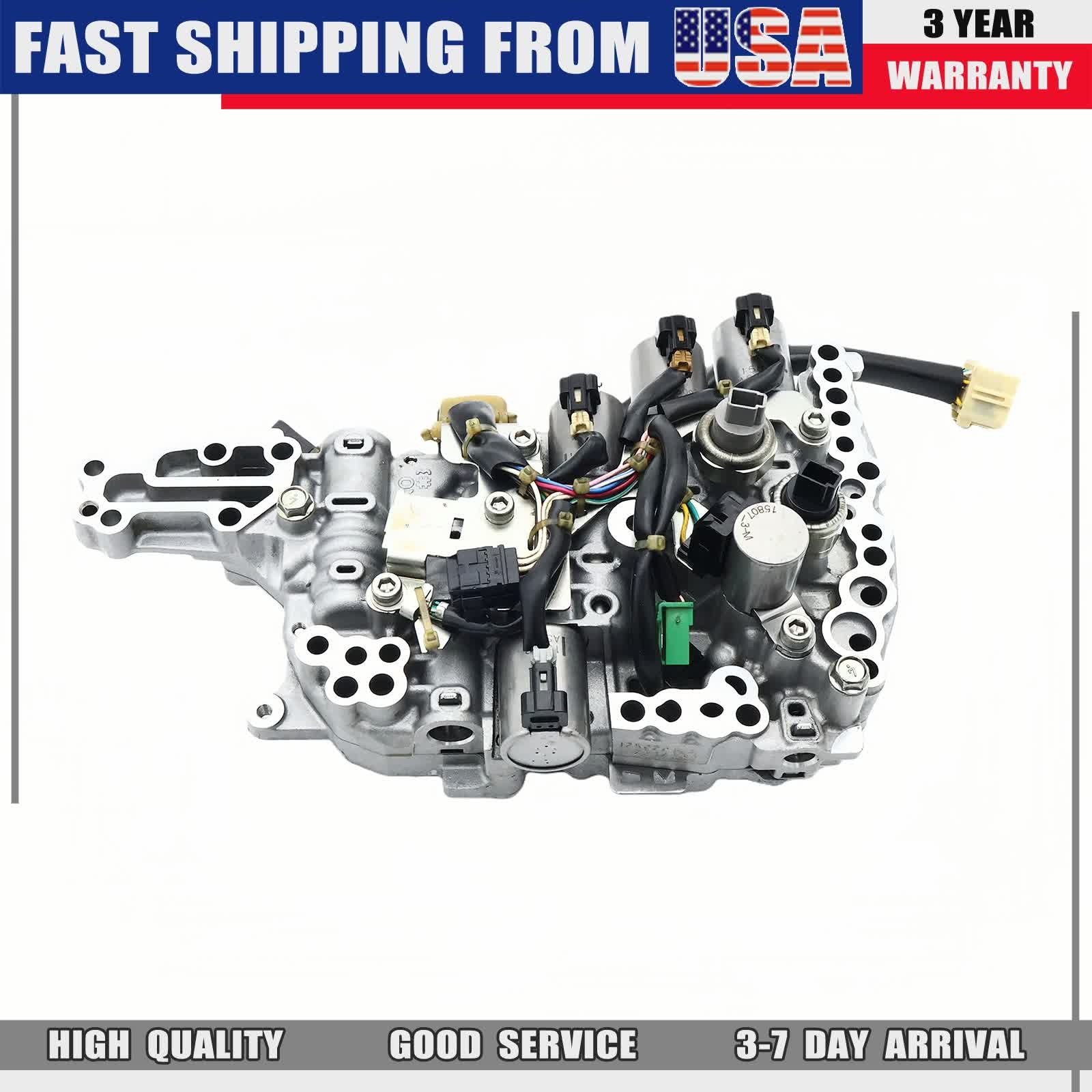 For Nissan Pathfinder 3.5L 2012-2018 Valve Body w/ Shift Solenoids JF017E CVT