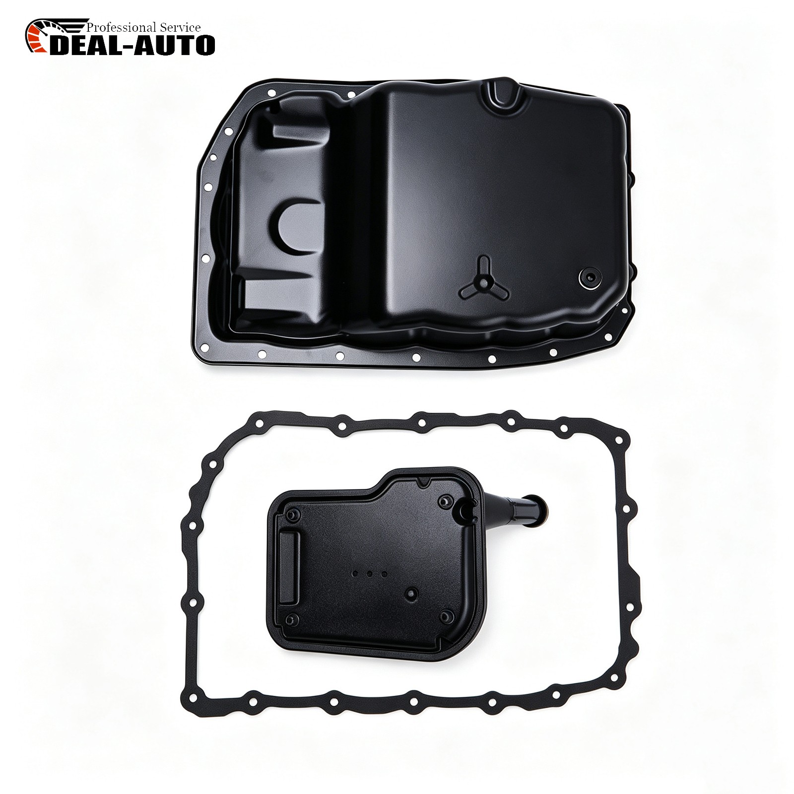 FOR 2006-UP Chevy Cadillac GMC Hummer NEW Transmission Oil Pan ＆ Filter W/Gasket