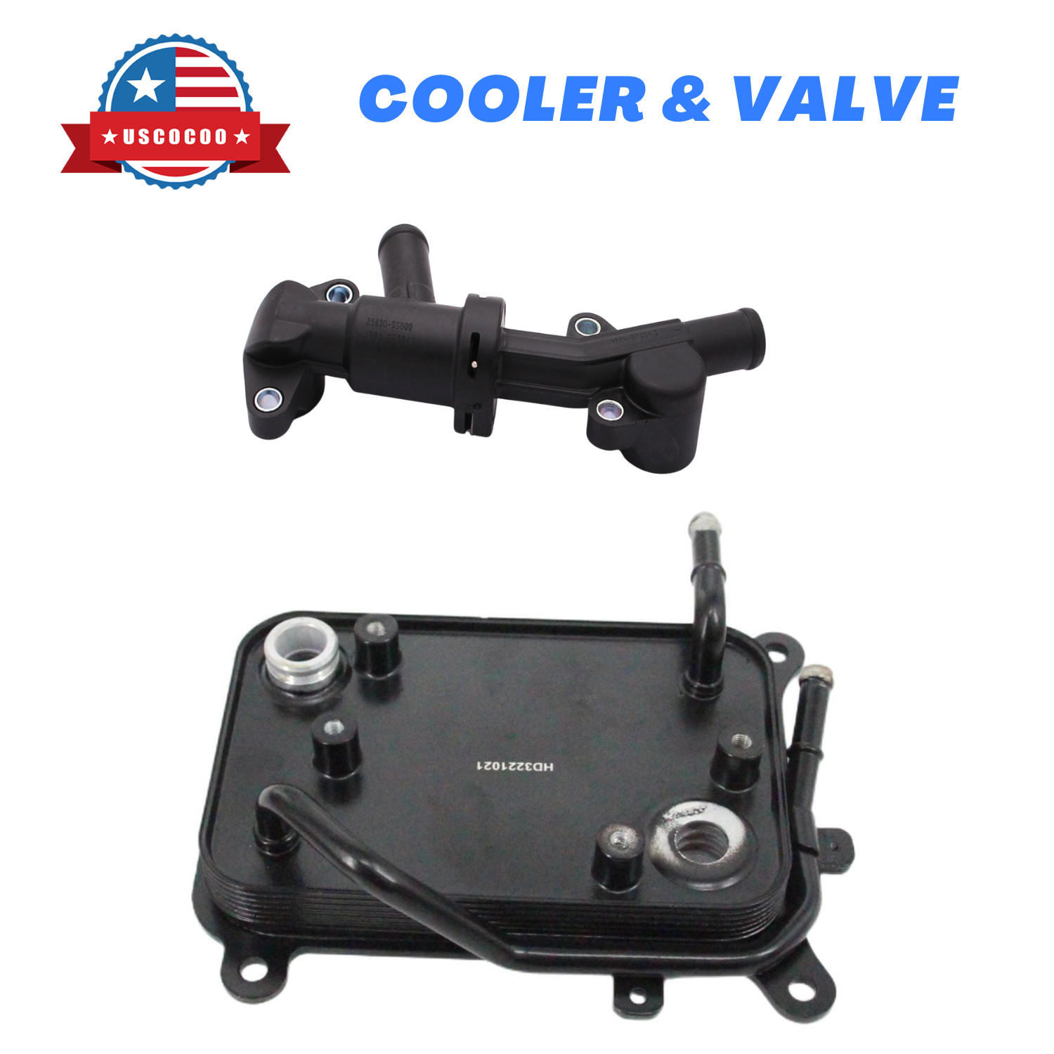 Transmission Oil Cooler & Valve Fit for 2016 – 2020 Hyundai Tucson 25620D3000