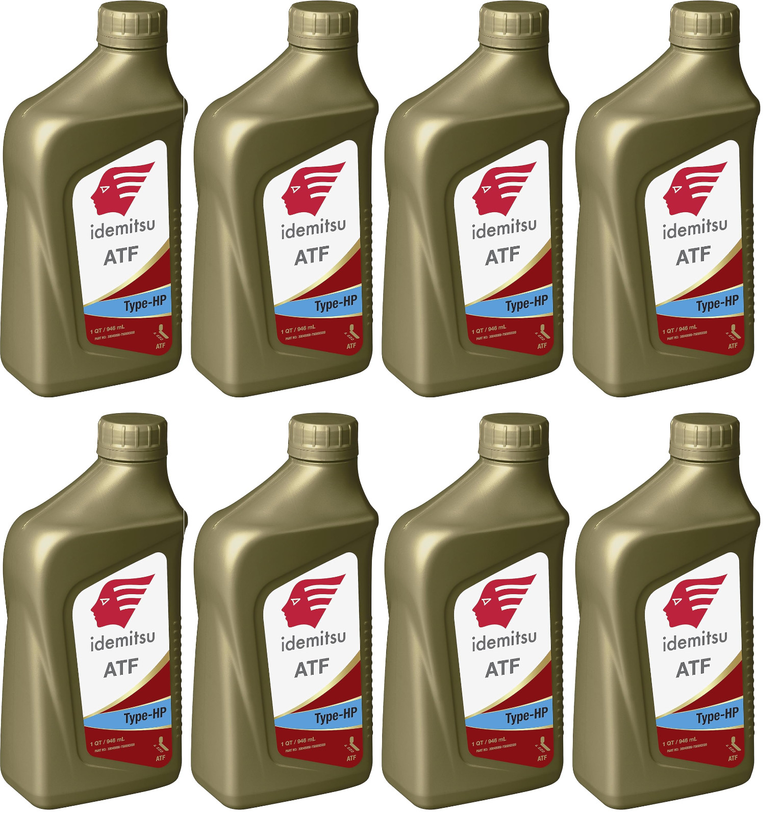 For Set of 8 Quart Container HP Type Automatic Transmission Fluid for Subaru