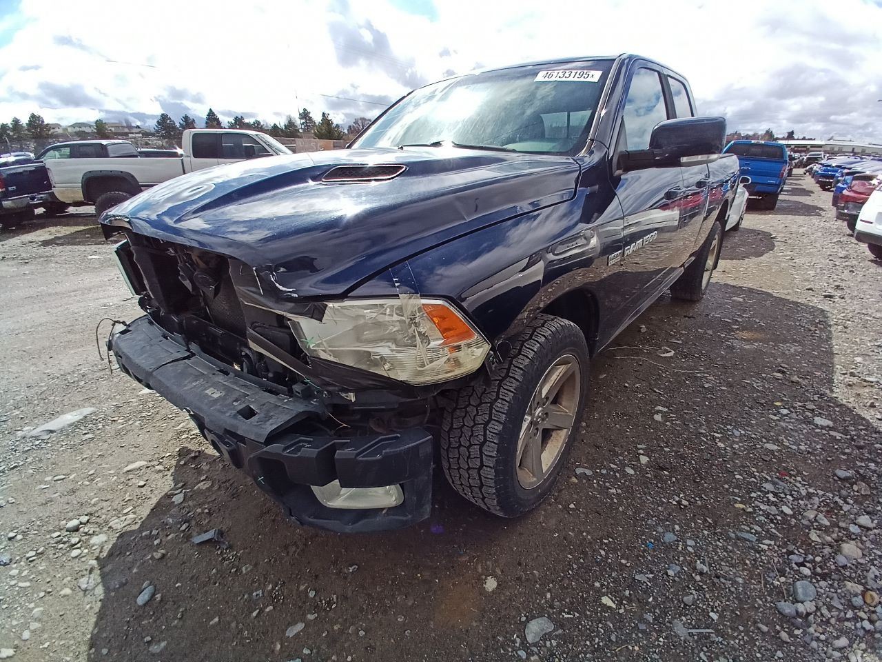Automatic Transmission 147,697 Miles from 2012 Dodge Ram 1500 4×4 5.7L 11947630