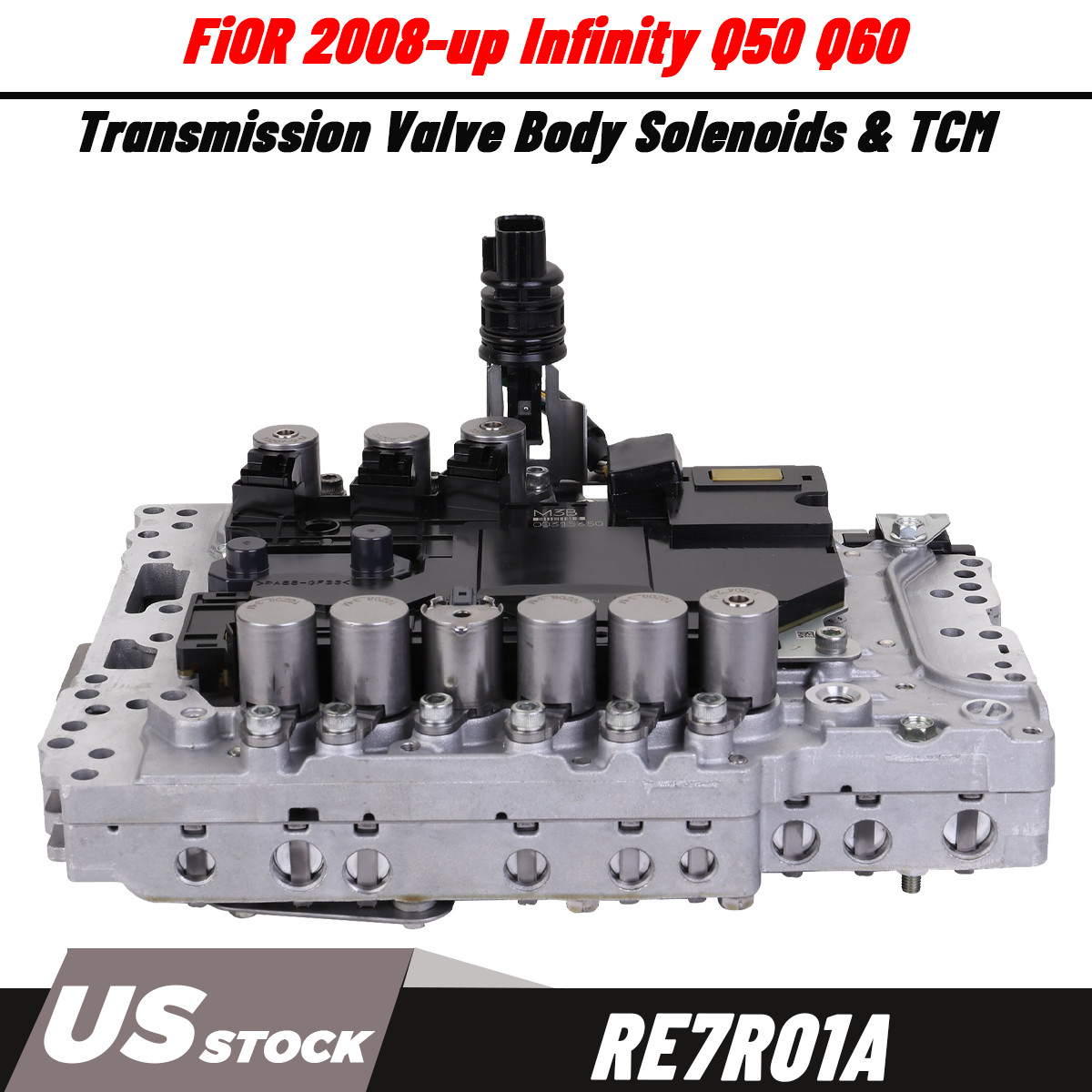 RE7R01A Transmission Valve Body and TCM For Infinity Q50 Q60 Q70 QX56 QX70 QX80