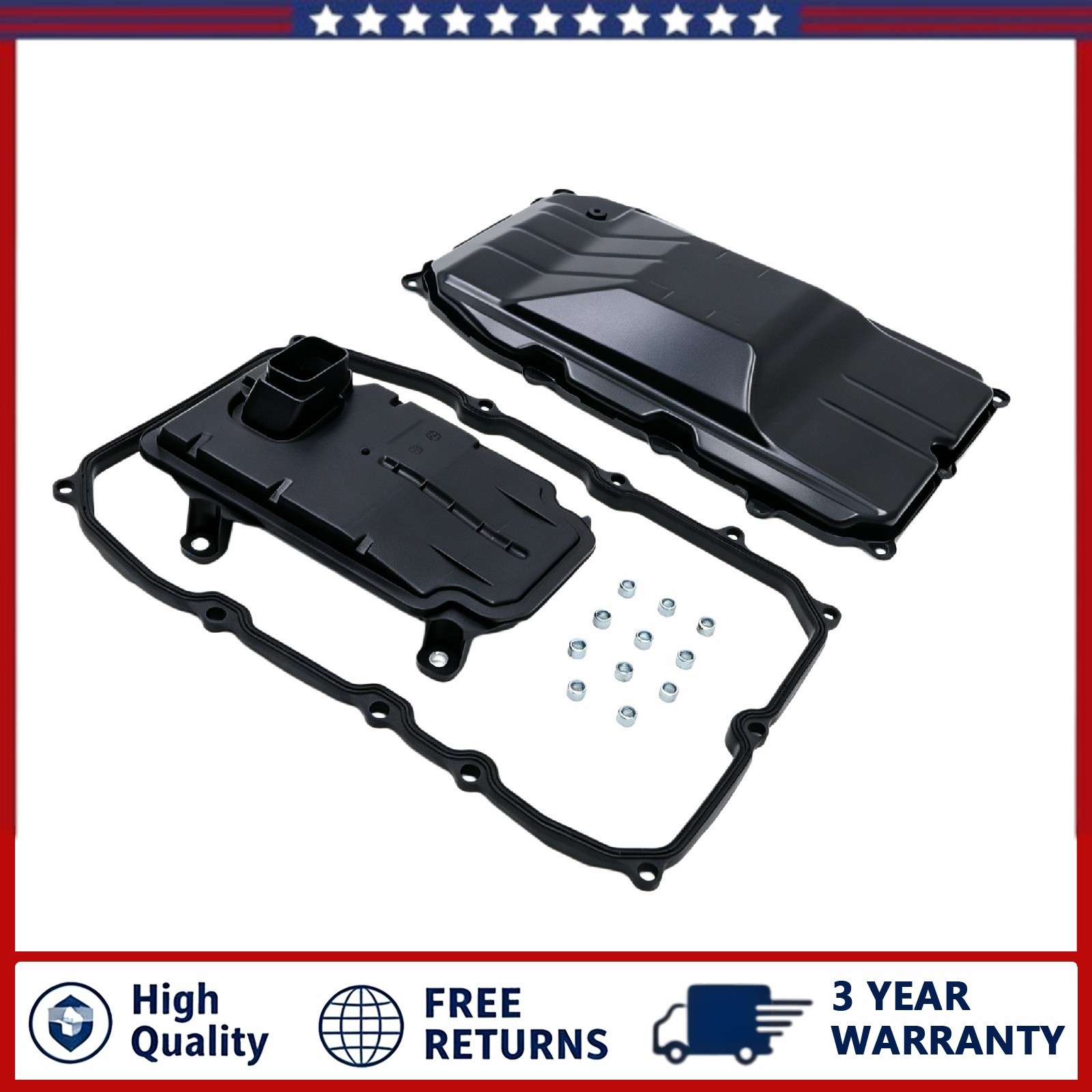 Transmission Oil Pan W/Gasket ＆ Filter fit Porsche Panamera 12 -16 Cayenne 11-18