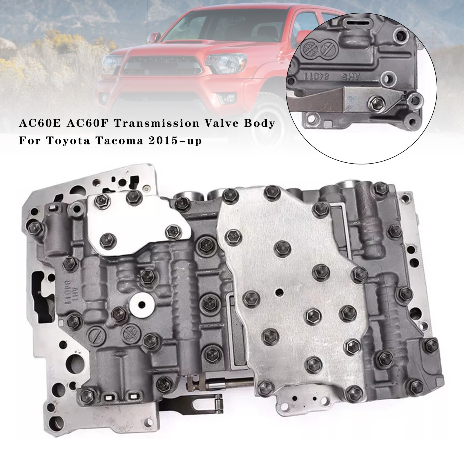 For Toyota Tacoma 2015-up AC60F Transmission Valve Body AC60E Without Start/stop