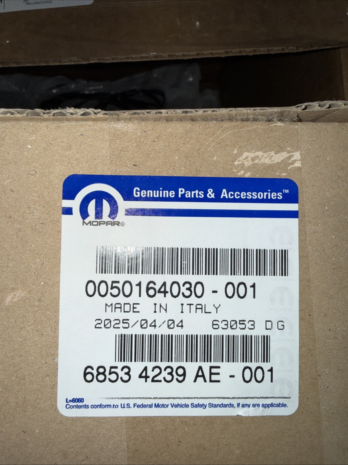 Genuine Mopar Transmission Shifter 68534239AE 2022-26 PROMASTER 1500 3500 3.6L